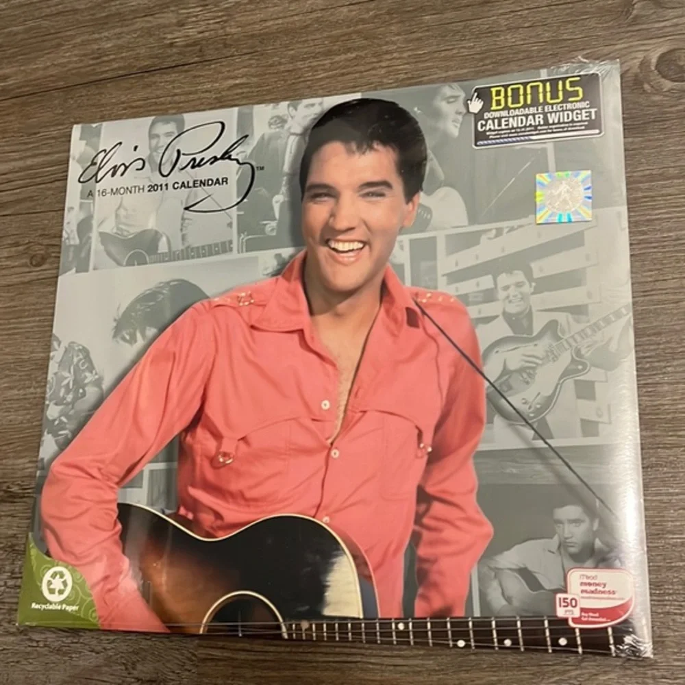 NWT Elvis Presley Calendar Factory Sealed!